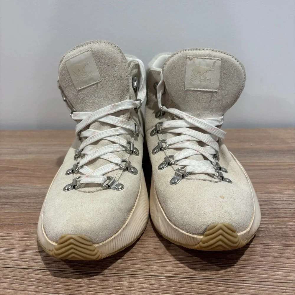 Sorel Out N About III Conquest Waterproof Boots Womens Sea Salt 9